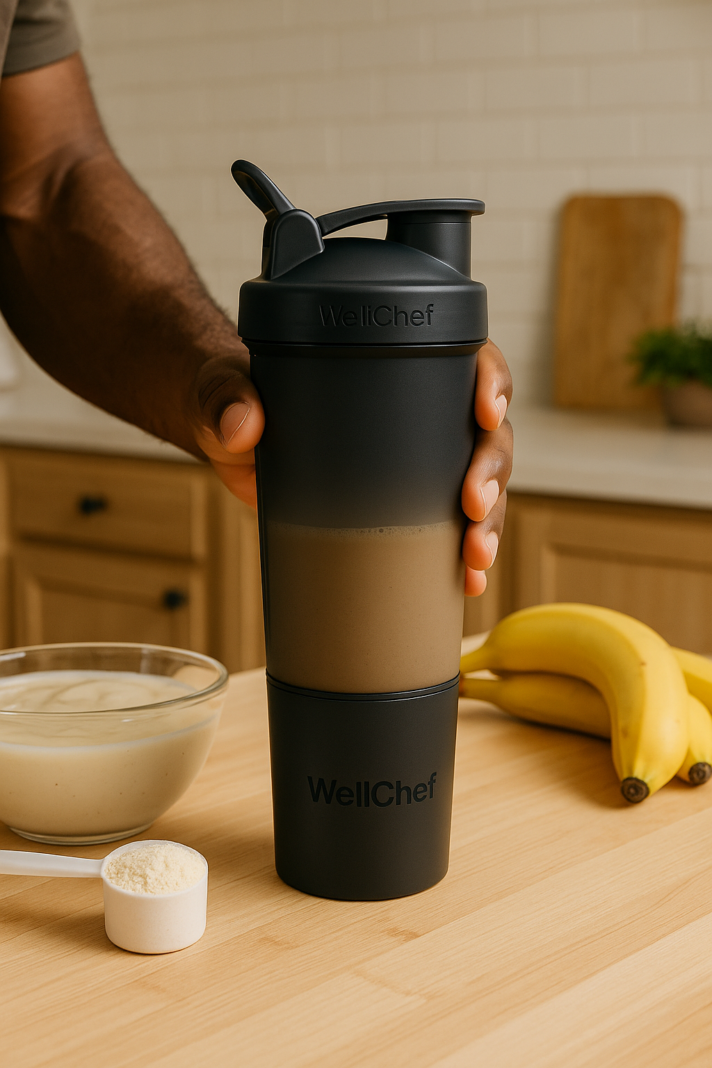 WellChef Pro Shaker Bottle