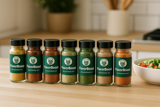WellChef FlavorBoost Seasoning Kit