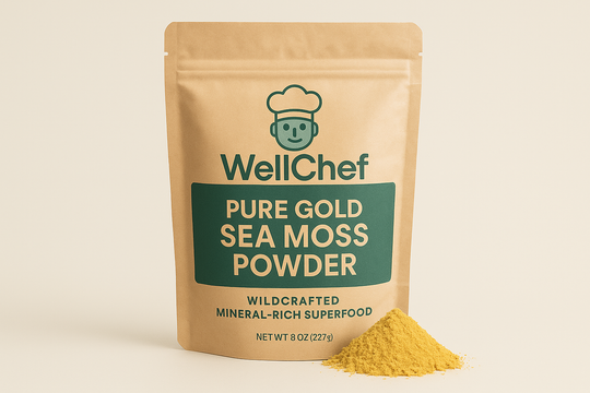 WellChef Pure Gold Sea Moss Powder