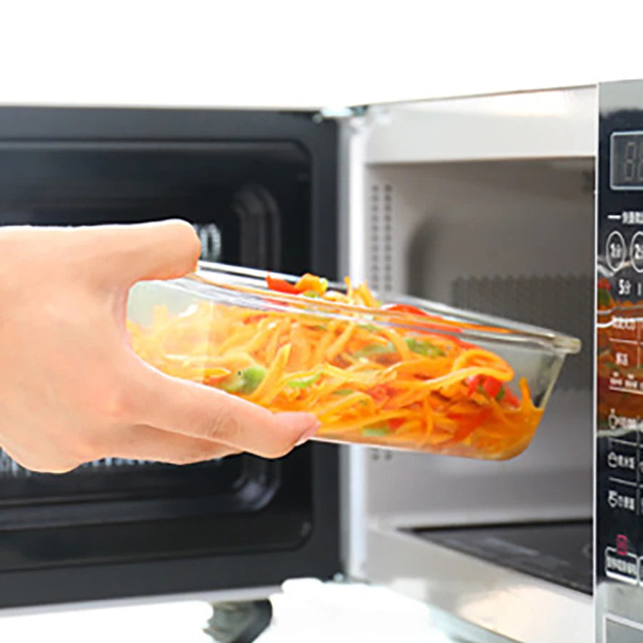 WellChef Lunch Box Glass Food Storage Containers