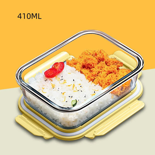 WellChef Lunch Box Glass Food Storage Containers