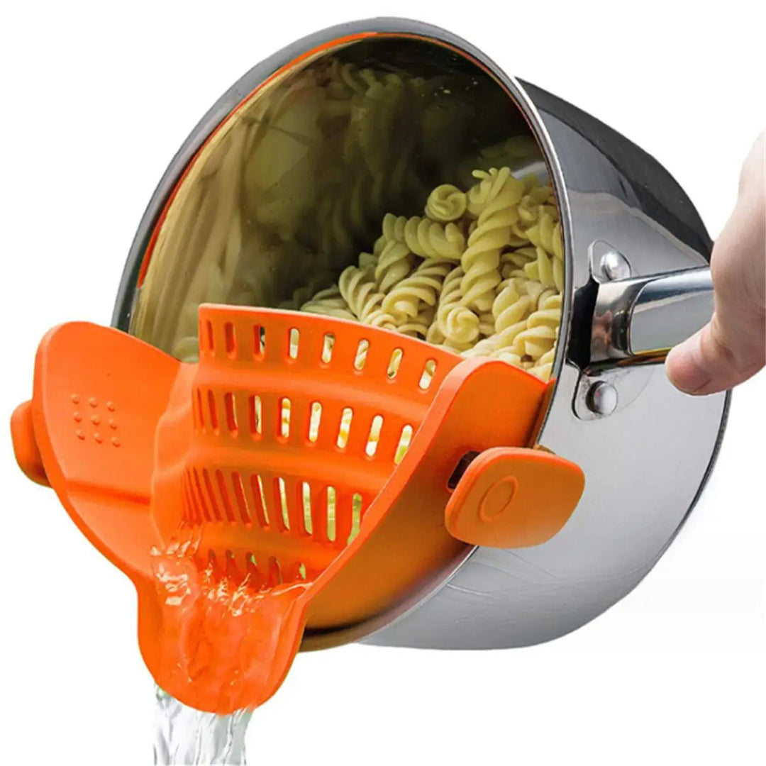 adjustable pot strainer