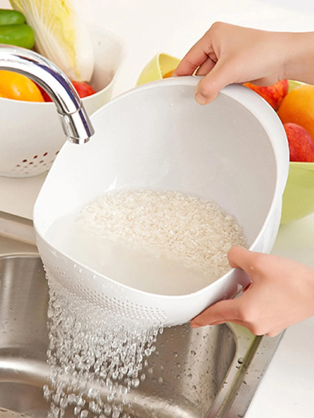 rice colander bowl
